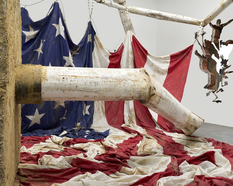 Dan Colen. Courtesy of Newport Street Gallery