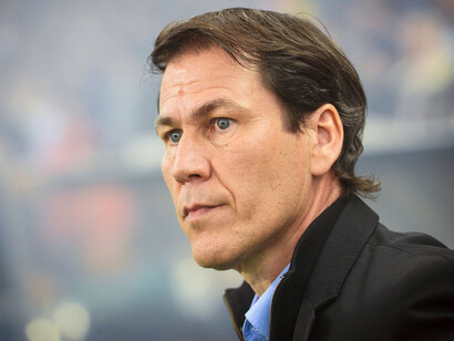 Rudi Garcia. depuis Rudi Garcia, plus rien aucun n’a duré plus de deux saisons consécutives sur le banc olympien © Vladimir Simicek/AFP
