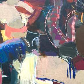 Sangram Majumdar, Control (detail), 2025. Courtesy of Nathalie Karg Gallery 