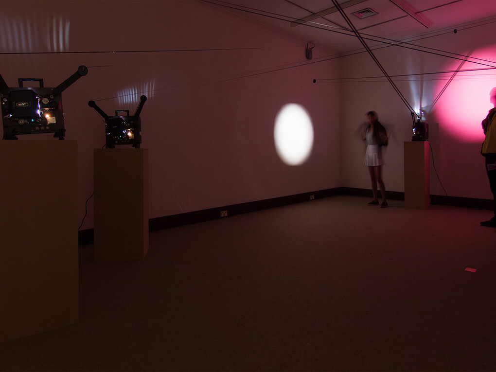 Louisa Fairclough, Absolute Pitch, 2014, Whitstabel Biennale, photo by Julian Lister