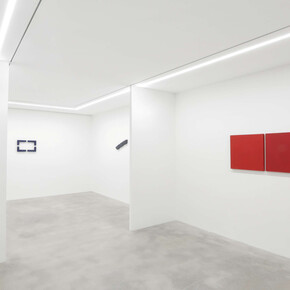 Pino Pinelli, Si può essere poeti con una sola parola. La pittura dagli anni Settanta a oggi, vista della mostra. Gentile concessione di Dep Art Gallery