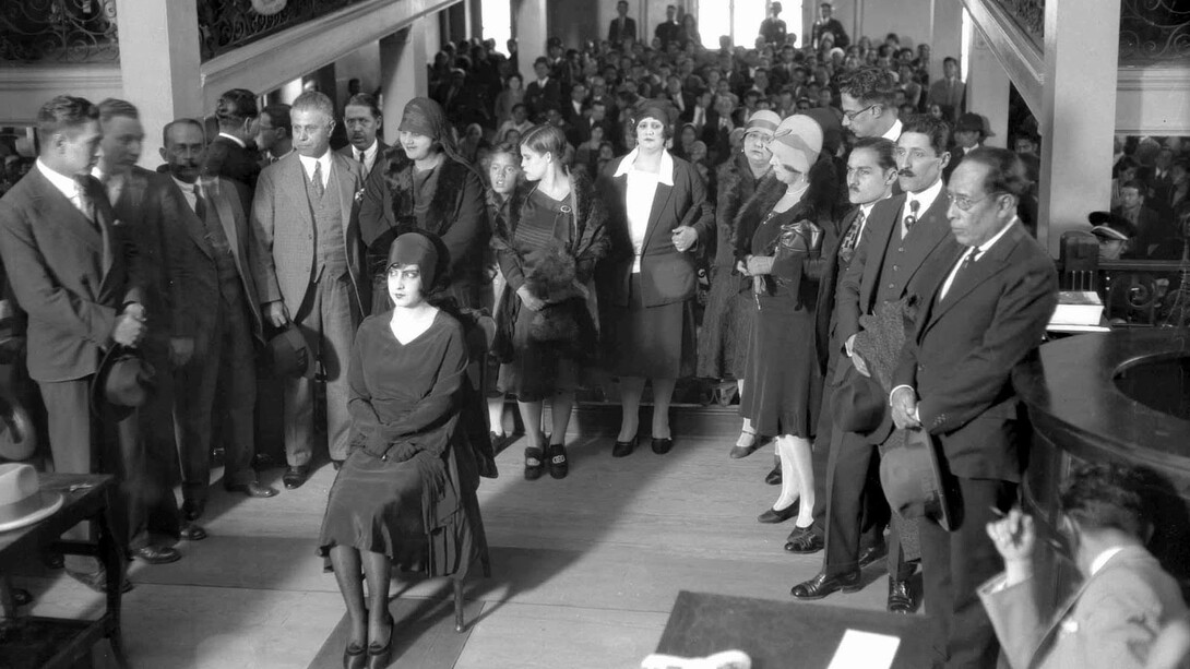 Juicio de María Teresa de Landa, 1929, Colección Archivo Casasola, Fototeca Nacional, México
