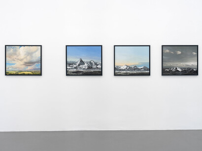 Heike Negenborn, Landscape in motion, exhibition view. Courtesy of Galerie Poll