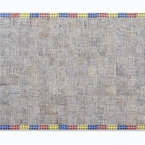 McArthur Binion. Courtesy of Lehmann Maupin