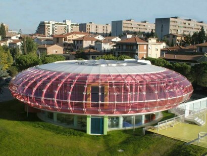 Perugia, mediateca, vista fotografica (Tomas Clocchiatti)