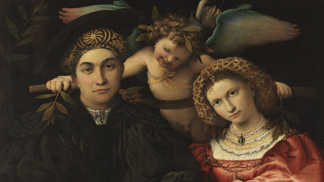 Micer Marsilio Cassotti and his wife Faustina, Lorenzo Lotto, Oil on canvas, 71 x 84 cm, 1523. Madrid, Museo Nacional del Prado