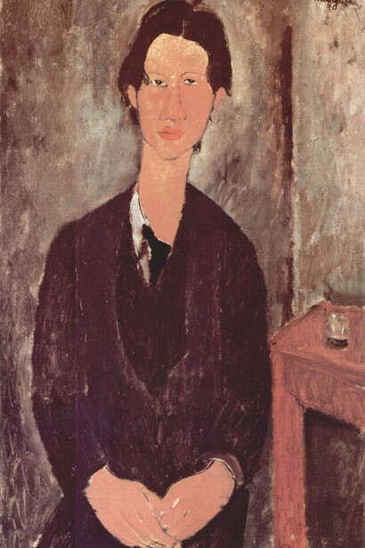 Chaïm Soutine ritratto da Modigliani nel 1916