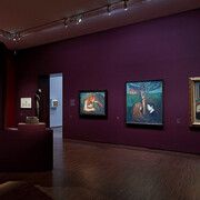 Gothic modern, exhibition view. Courtesy of Albertina Museum