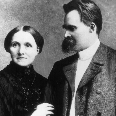 Friedrich Nietzsche y su madre