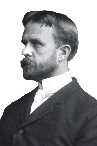 Thomas Hunt Morgan, célèbre pour ses découvertes sur les chromosomes dans les années 1920, est présenté dans une photo de l'annuaire de Johns Hopkins de 1891
