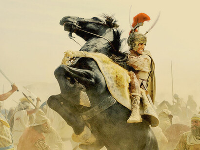 Fotograma de la película 'Alejandro Magno' (2004) protagonizada por Colin Farrell