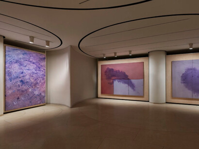 Julian Schnabel, Exhibition view. Courtesy of The Glass House