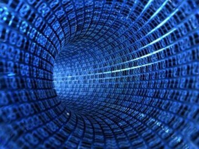 A lot of information travels over the Internet