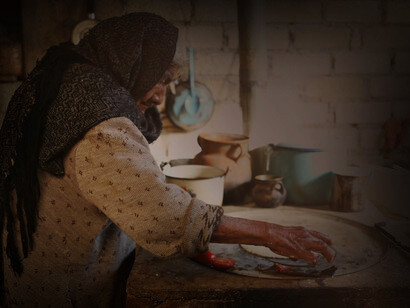 En la cocina, foto Roberto López Mélinchon