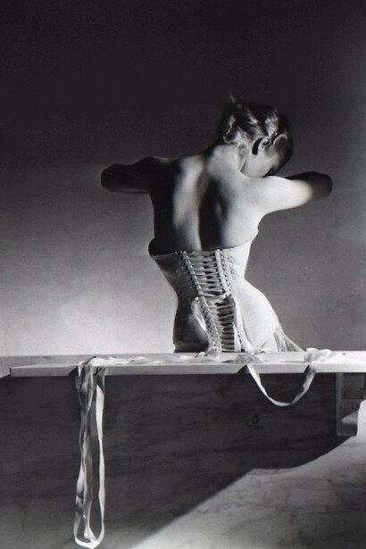 Horst P. Horst, Mainbocher Corset, 1939. Courtesy of Atlas Gallery