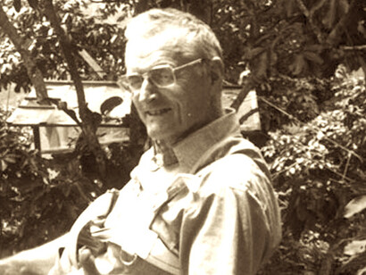 Carlos Bordón en la plataforma de Andy Field, en Rancho Grande, Venezuela. Foto: Almira Hoogesteyn