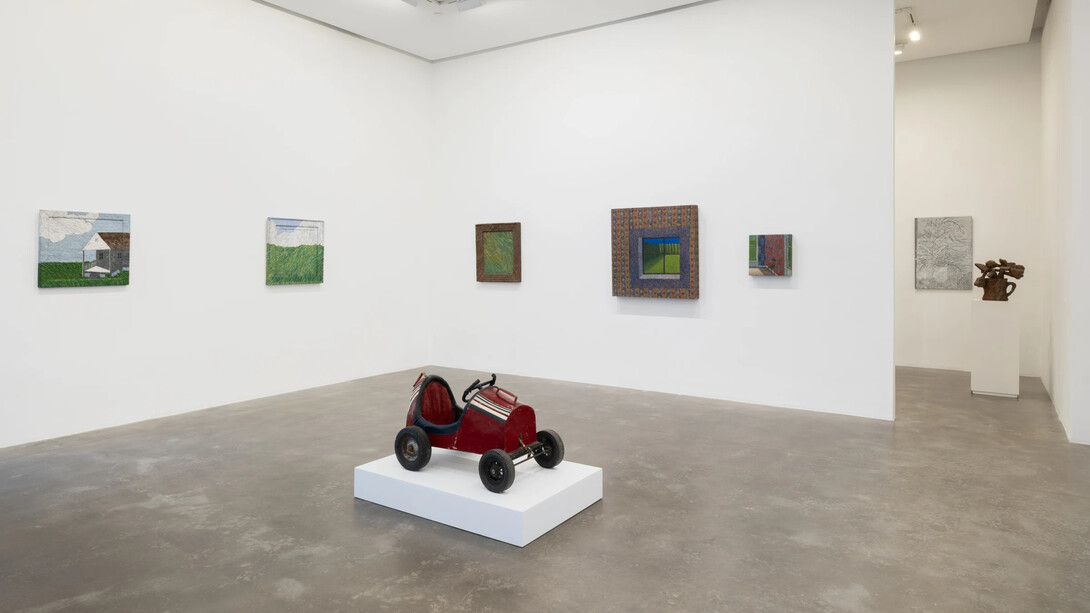 Robert Kobayashi, Take it easy, kid, exhibition view. Courtesy of Susan Inglett Gallery 