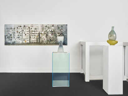 Various artists, Esto perpetua, exhibition view. Courtesy of Belmacz Gallery