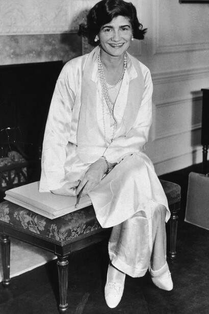 Gabrielle Chanel in pigiama maschile