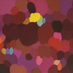 Samia Halaby, ‘Takheel I’, 2013, 122 x 167.5 cm, Courtesy the artist and Ayyam Gallery