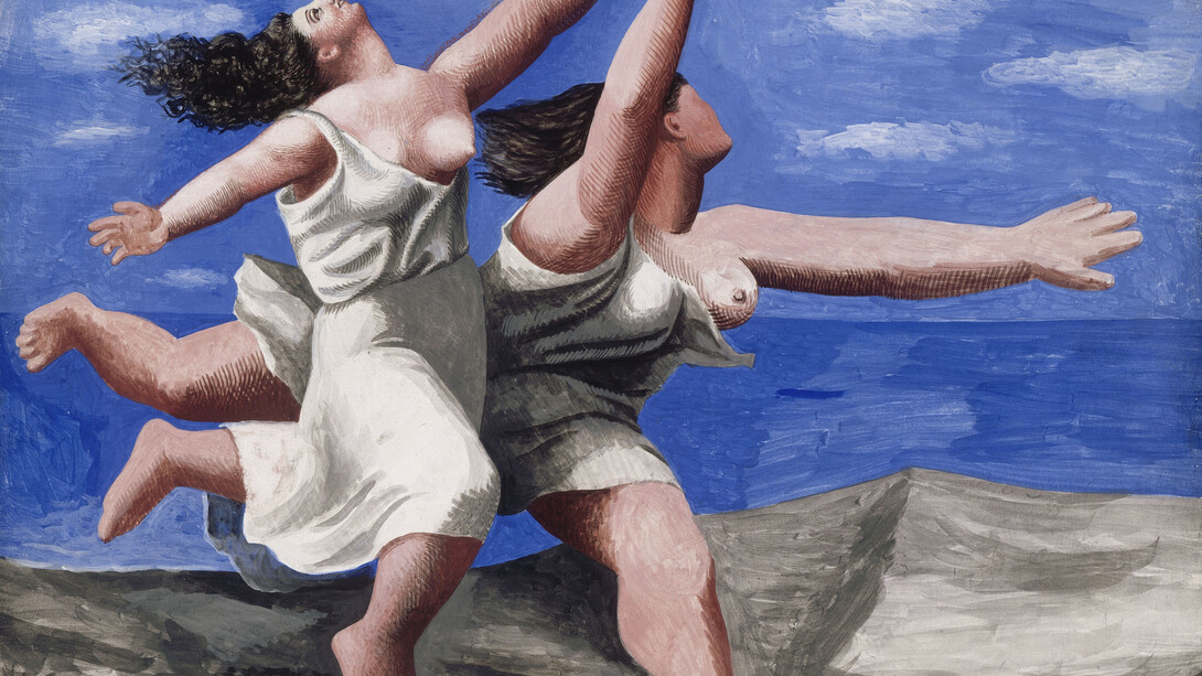 Pablo Picasso,
Due donne che corrono lungo la spiaggia (La corsa),
1922. Gouache su compensato, 32,5 × 41,1 cm,
Parigi, Musée Picasso © Succession Picasso by SIAE 2015