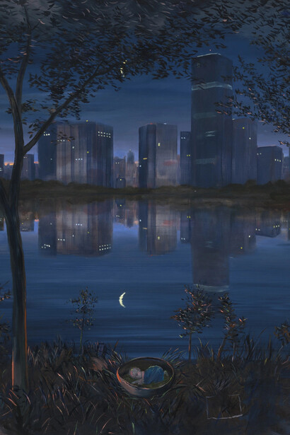 Rhys Ziemba, Safely landed, 2024. Courtesy of Timothy Taylor Gallery