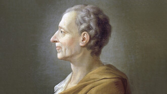 Anónimo; Retrato de Montesquieu, s. XVII (detalle)