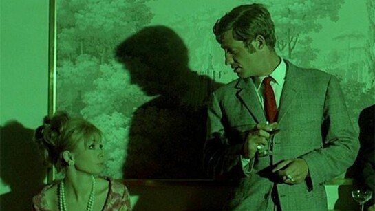 Jean-Paul Belmondo in "Pierrot le fou" di Jean-Luc Godard