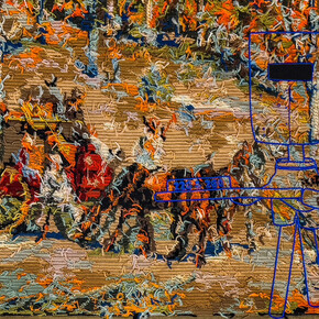 Sebastian Di Mauro, Bolters (detail), 2026. Courtesy of Onespace Gallery