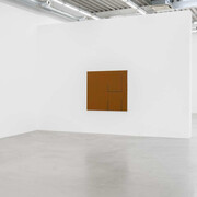 Open edges: Erik Lindman & Robert Motherwell, exhibition view. Courtesy of Almine Rech