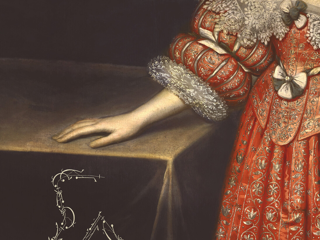 Tessa Traeger, The Calligraphy of Dance 8 (detail), Silver Thread 1630