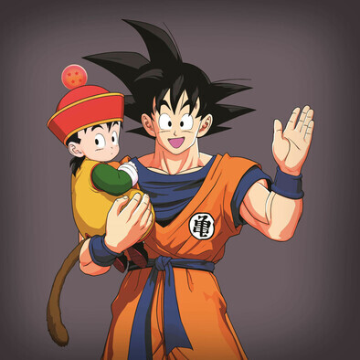 Goku, Dragon Ball, immagine animata
