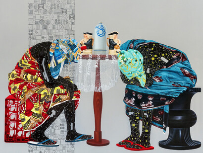 Eddy Kamuanga Ilunga. Courtesy of October Gallery