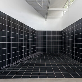 Regina Silveira, Graphos, exhibition view. Courtesy of Luciana Brito Gallery