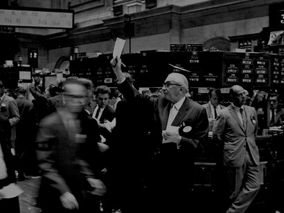 La Bolsa de Nueva York en los años sesenta