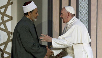Pape François et le Grand Imam Ahmed Al-Tayeb