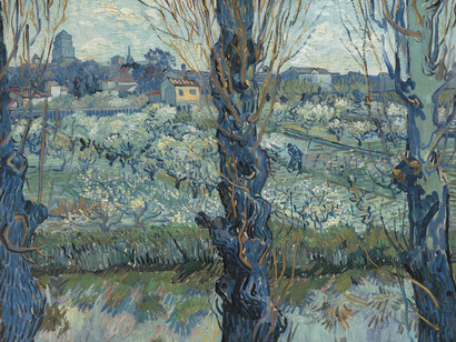 Vincent van Gogh (Zundert/Netherlands 1853–1890 Auvers-sur-Oise) - View of Arles, 1889
Canvas, 72 x 92 cm - Gifted in 1912 as part of the Tschudi Contribution by Emy Roth, Zurich -
Inv. No. 8671