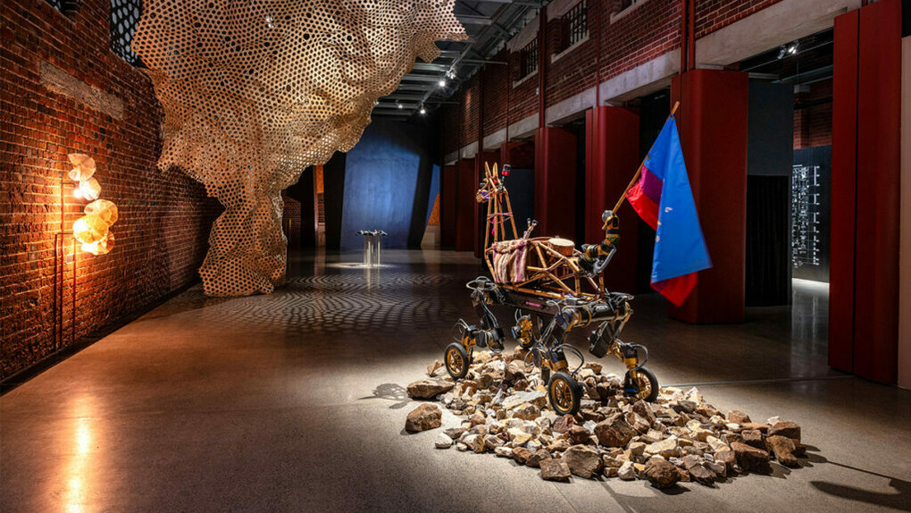 Various artists, Reverse futures, exhibition view. Courtesy of Joburg Contemporary Art Foundation