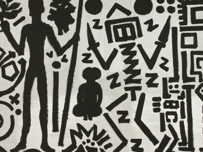 A.R. Penck. Courtesy of Michael Werner Gallery