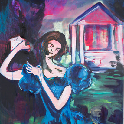 'Catherine Tylney Longs Downfall', Nadine Talalla, Haunted Beauty. Courtesy of Dissenters’ Gallery