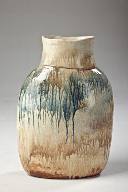 Changing the landscape, artwork in exhibition. Courtesy of Linton and Kay