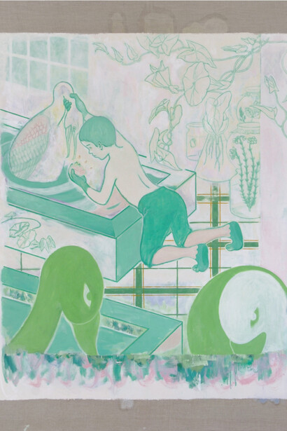 Keiji Ishida, Koban, 2015,oil on linen © Keiji Ishida 