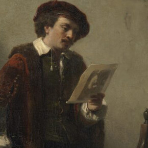 Nicolaas Pieneman, Rembrandt in his workshop 1852, Amsterdam Museum