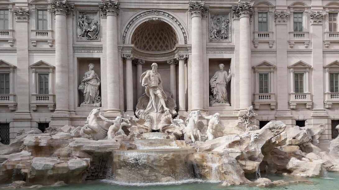 Fontana di Trevi, foto Valeria Caldelli