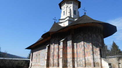 Bucovina, Rumanía. Iglesia de San Jorge en el Monasterio de Voronet. Foto: Patricia García