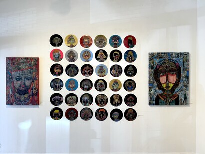 Exhibition View, Anne Marie Grgich, 2024. Courtesy of Van Der Plas Gallery, New York
