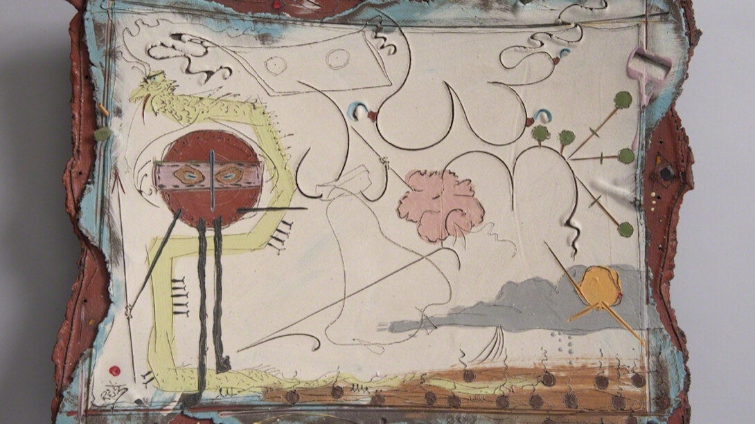 Don Reitz, I Go Without Fear , 1984. Courtesy of Lacoste Gallery