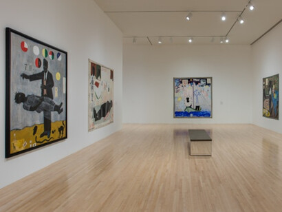 Kerry James Marshall, Exhibition view. Courtesy of MOCA