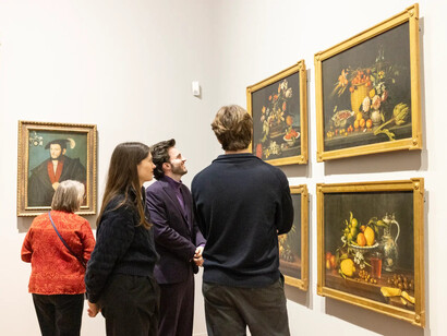 Das volle leben. Alte meister von Duccio bis Liotard, ausstellungsansicht. Mit freundlicher genehmigung des Kunstmuseums Bern