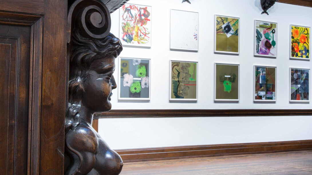 Michael Williams, Morning Zoo, installation view. Courtesy Michael Werner Gallery, New York and London